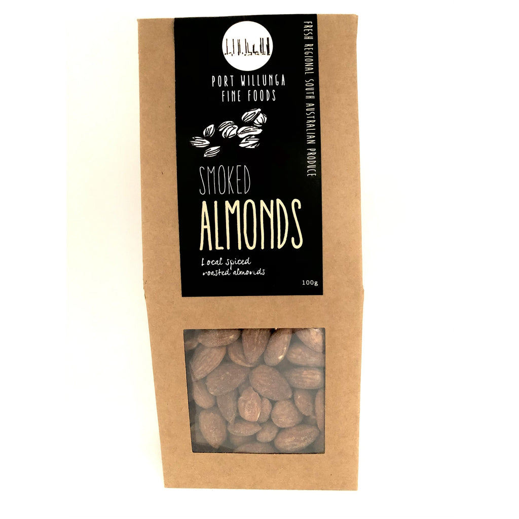 Port Willunga Fine Foods Smoked Almonds 100g