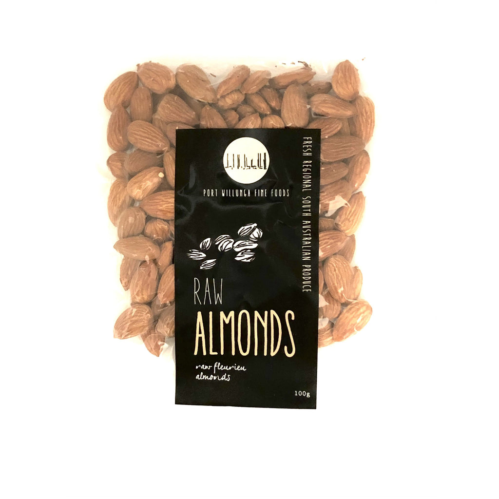Port Willunga Fine Foods Raw Almonds 100g