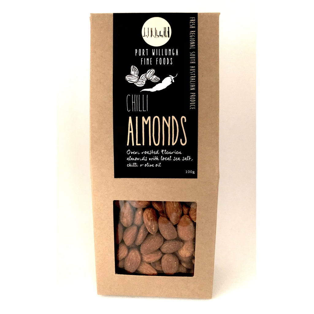 Port Willunga Fine Foods Chilli Almonds 100g